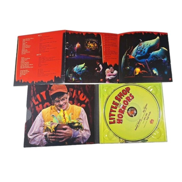 Little Shop of Horrors CD - New Broadway Cast Recording - Complete w/ Booklet - - Picture 3 of 3